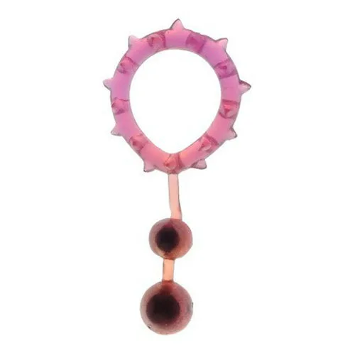 Новинка 2 цвета Кольца для пениса кольцо с шариками вибрирующее полового члена