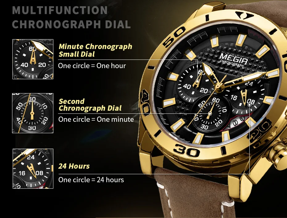 Relojes, MEGIR часы, мужские Модные Спортивные кварцевые часы, мужские часы, Топ бренд, Роскошные водонепроницаемые часы, часы Relogio Masculino