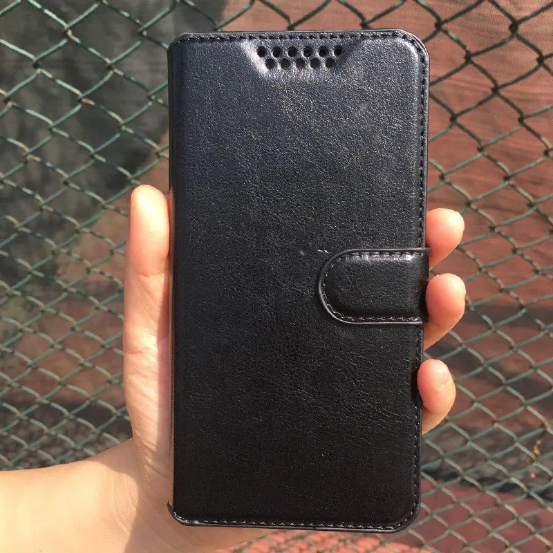 Кожаный чехол-книжка для ZTE V7 Lite кожаный чехол-кошелек чехол Blade V7Lite V6 Plus V0720 5 0 &quot