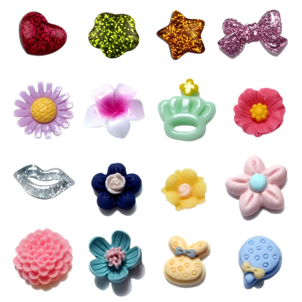 30 шт. разнообразные бусины из смолы|Украшение| |