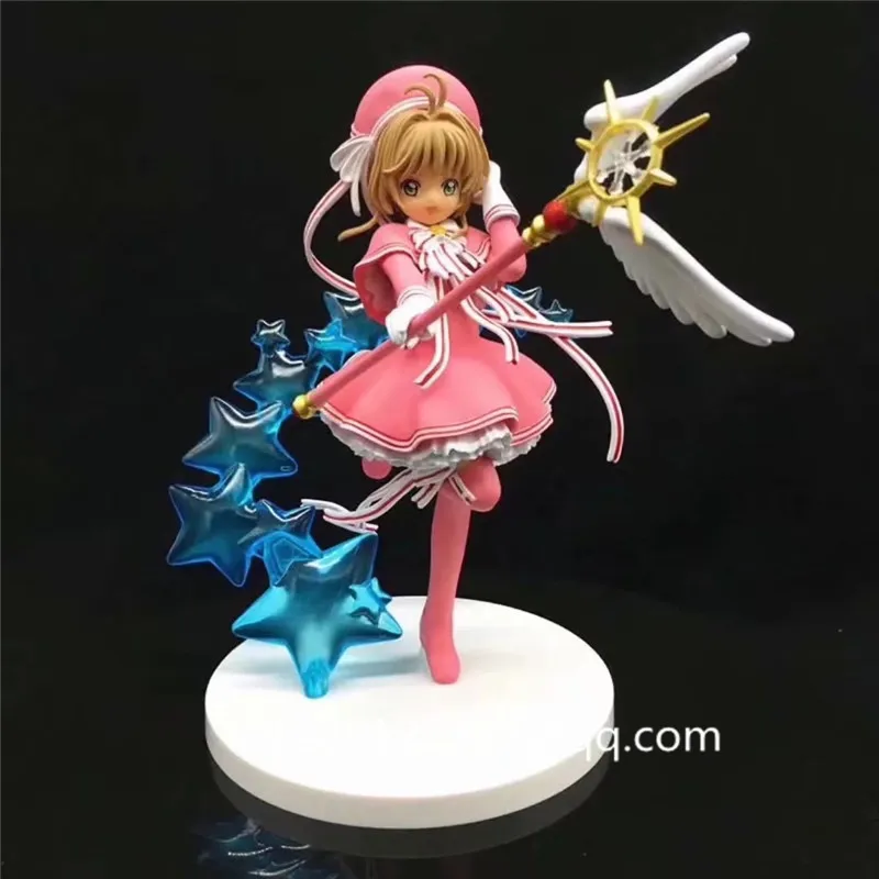 7 48 ''аниме карта Captor Sakura Koro Magic Kinomoto ПВХ фигурка Коллекционная модель игрушки