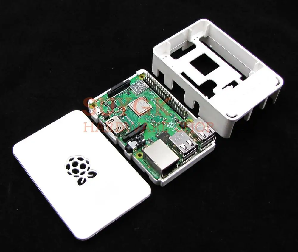 Белый Официальный чехол для Raspberry Pi 3 Model B+ плюс ABS пластиковый чехол Корпус Корпуса для PI3