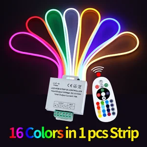 Светодиодная лента SMD5050 RGB, 12 в пост. Тока, 1 м5 м10 м, 15 м20 м, гибкий неоновый светодиодный светильник, Настольный светильник, водонепроницаемый домашний декор, светодиодный праздничный светильник s