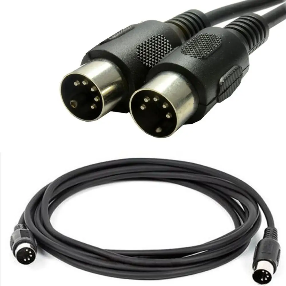 

MIDI Extension Cable - Male to Male - 5 Pin DIN - 1.5 m / 4.9 ft.