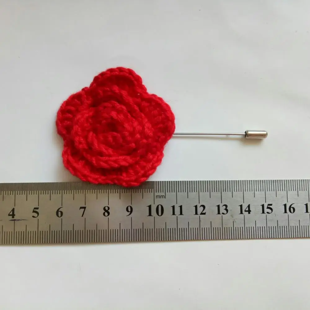 Женская тканевая жемчужная шерстяная Цветочная брошка Pin кардиган рубашка шаль