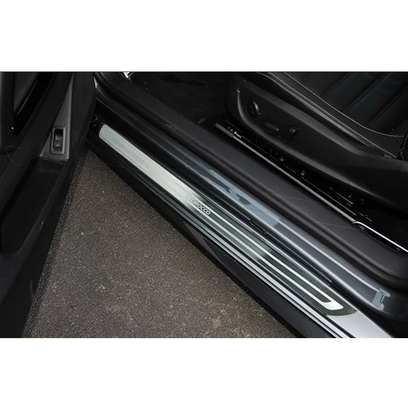 Для Volkswagen Scirocco R TDI MK3 2009 ~ 2015 высококачественная нержавеющая сталь Накладка на