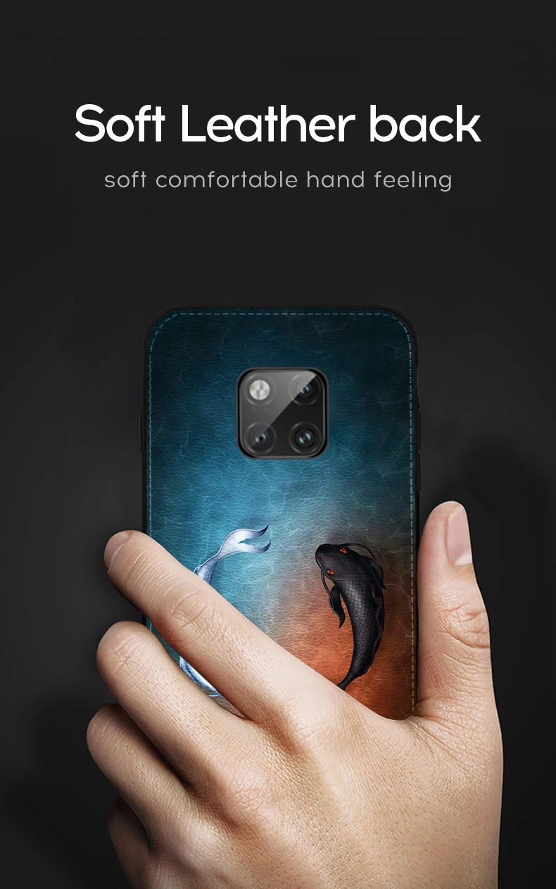IIOZO Роскошный кожаный чехол для huawei mate 20 Pro P20 P30 Pro mate 10 20 Pro модные мягкие чехлы для телефонов