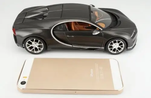 Модель машины Bugatti Chiron черная литой под давлением 1/24|car model|bugatti modelscars diecast |