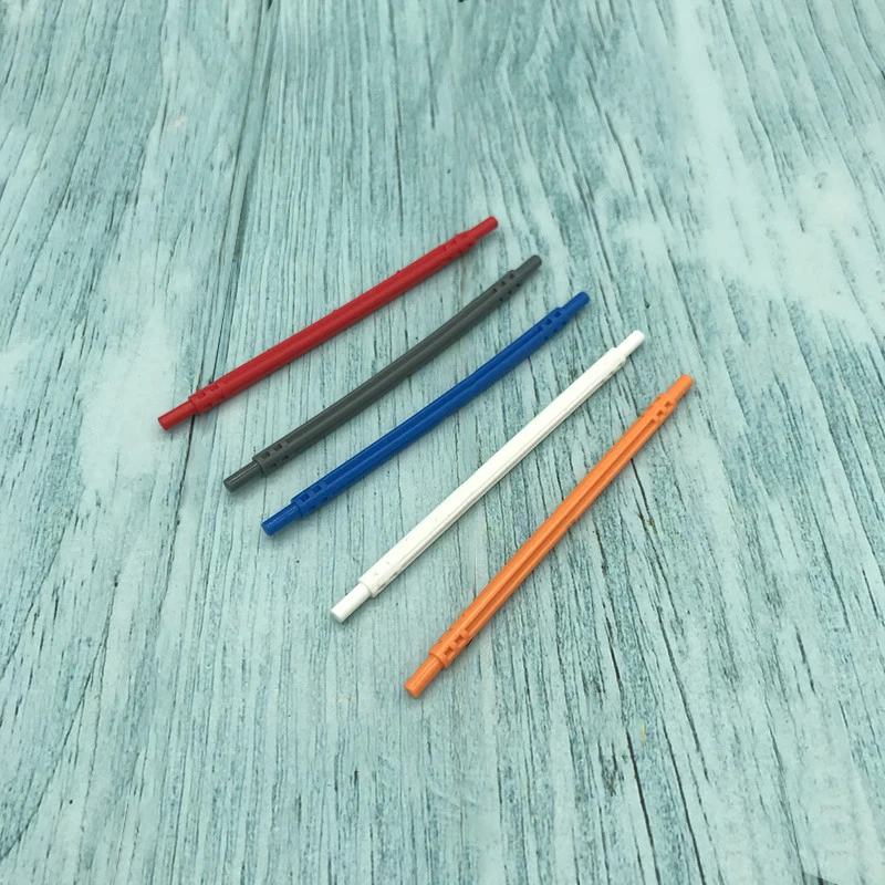 10 шт./лот Technic 95 мм гибкий шланг с мягкой осью 1x12 деталей для строительных блоков