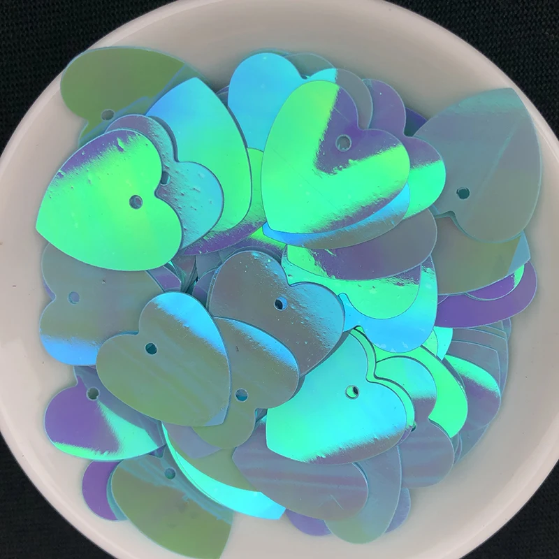 20 г/упак. Лизун Gettering блестками ломтики в форме сердца блестки кружева ткань для