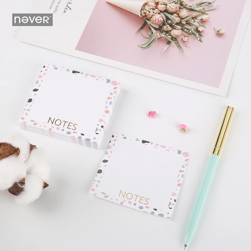 Набор канцелярских принадлежностей серии Never Pink зажим для бумаги блокнот записей