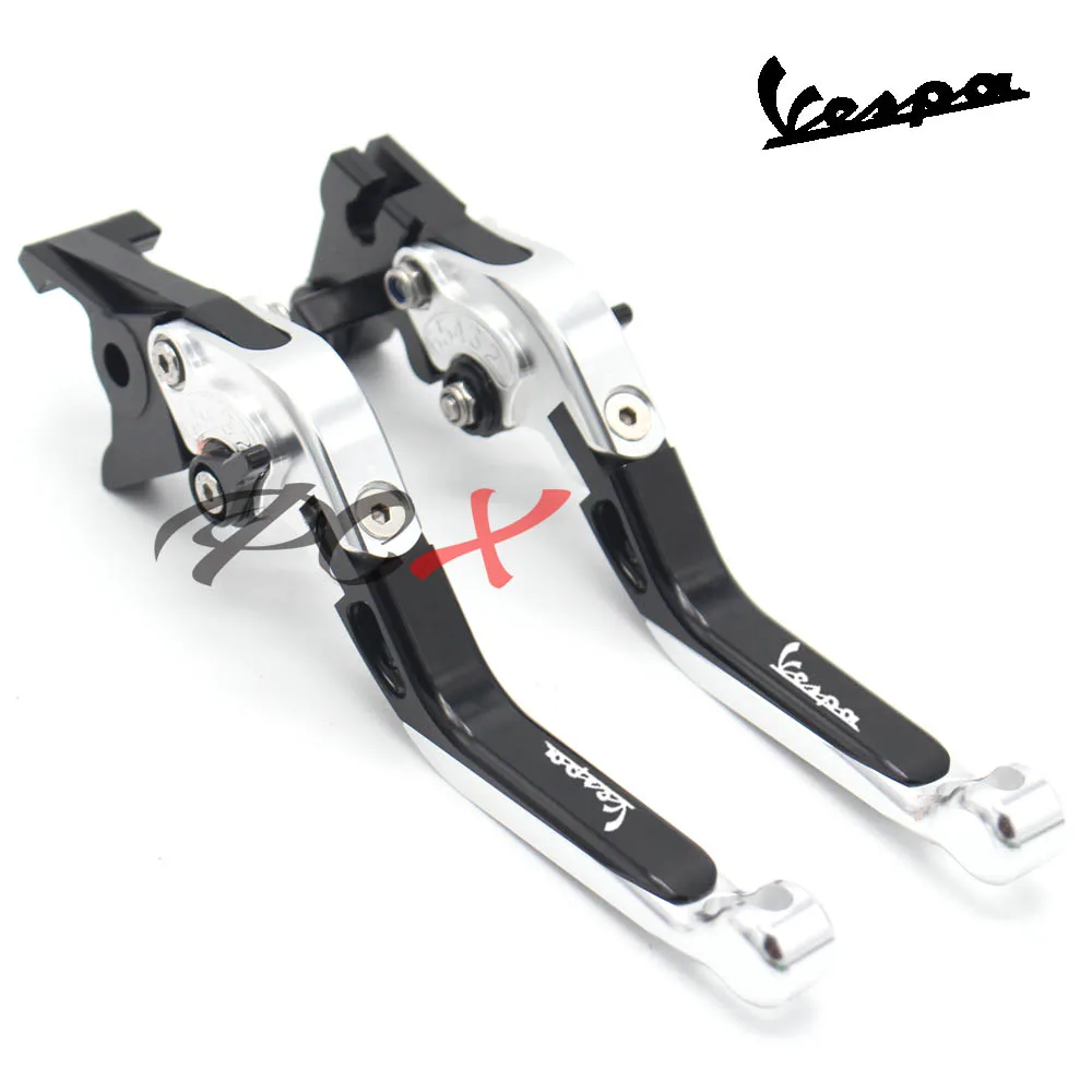 Для Vespa Granturismo 125/200 GTS 125/250 S125/150/300 супер Аксессуары для мотоциклов ЧПУ Складной Выдвижная сцепные рычаги
