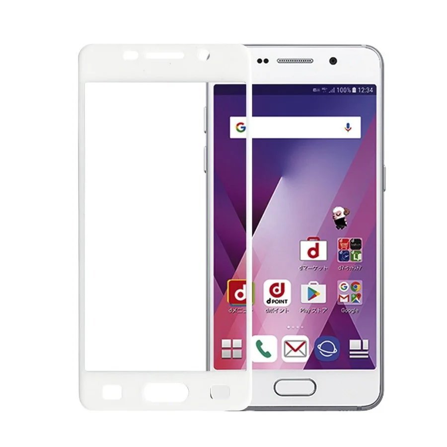 2 шт 3D изогнутое закаленное стекло для Samsung Galaxy Feel SC 04J полное покрытие экрана