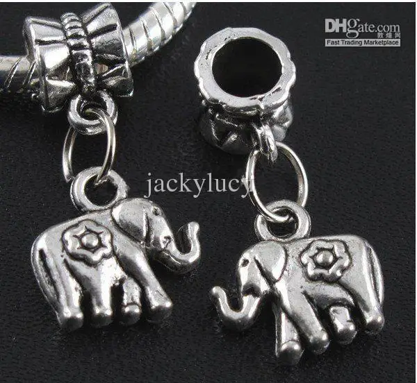 

AAA Quality Spacer Dangle Tibetan Silver Beads Charms Pendants for DIY Bracelet Mix Order Wholesale Free Shipping