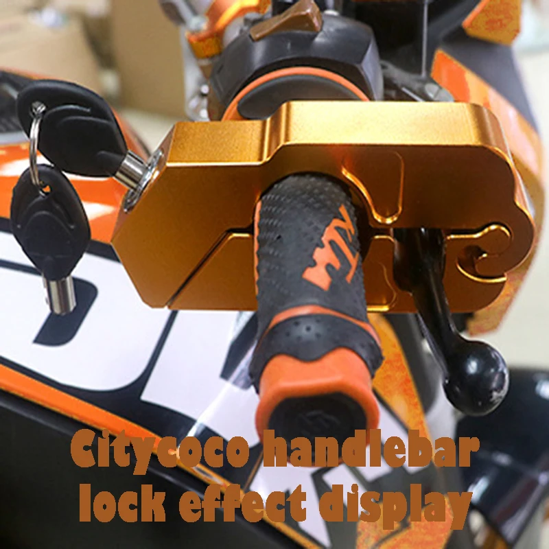 Ручной замок из алюминиевого сплава для электрического скутера детали