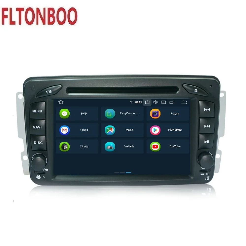 Android 9 для Mercedes Benz W209 W203 W168 W463 Viano W639 Vito Vaneo E-W210 Автомобильный gps навигация, px5, Восьмиядерный, ram 4 Гб rom GB