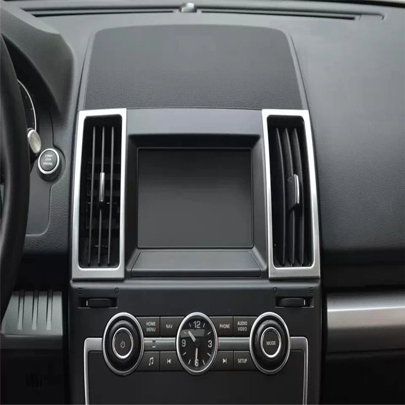 

WELKINRY car auto cover For Land Rover Freelander 2 LR2 2012 2013 2014 2015 ABS chrome air conditioning outlet air vent trim