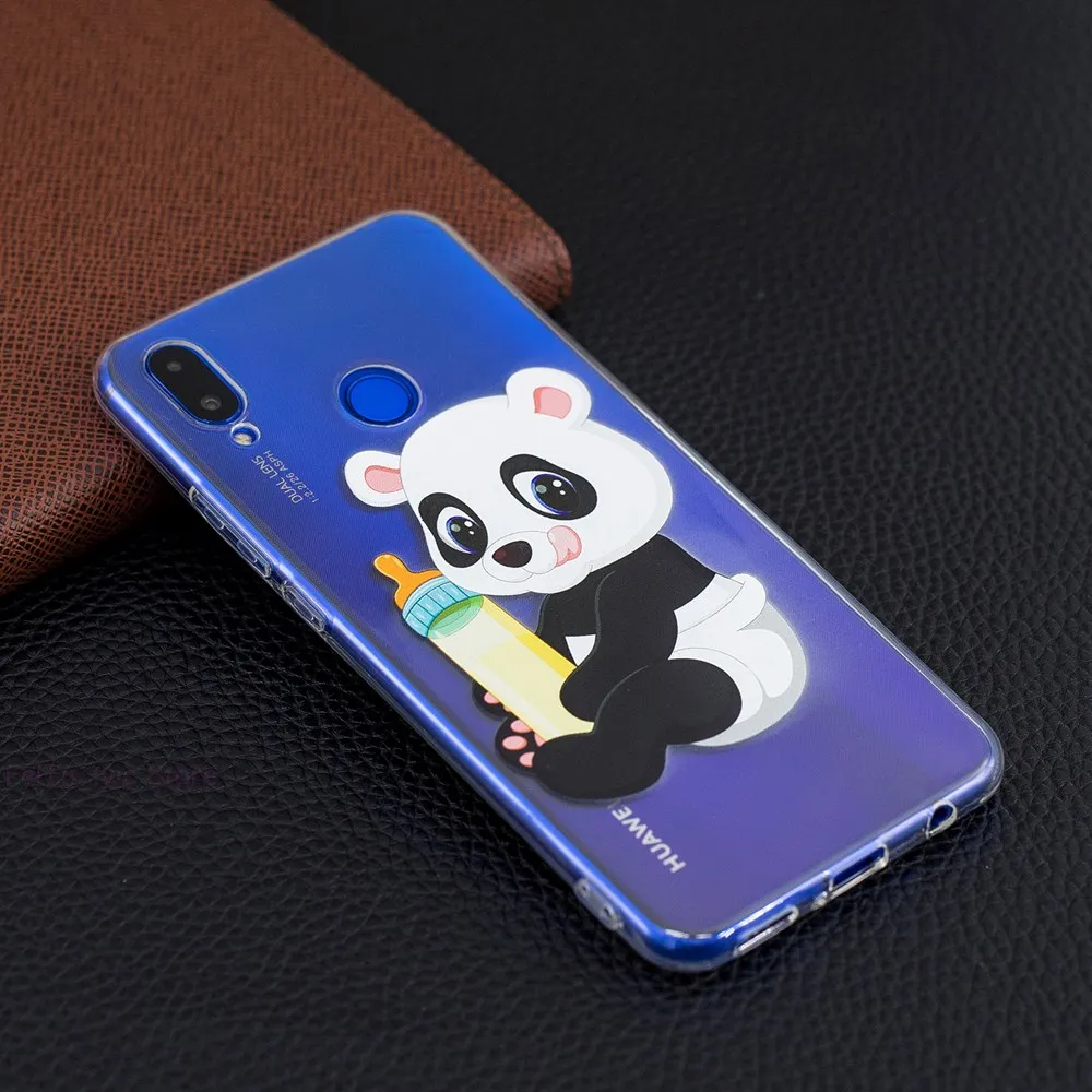 Transparent TPU Case For Huawei Nova 3i INE-TL00 INE-LX2 Shell Bag P Smart Plus INE-LX1 INE-L21 Smart+ Phone Cover |