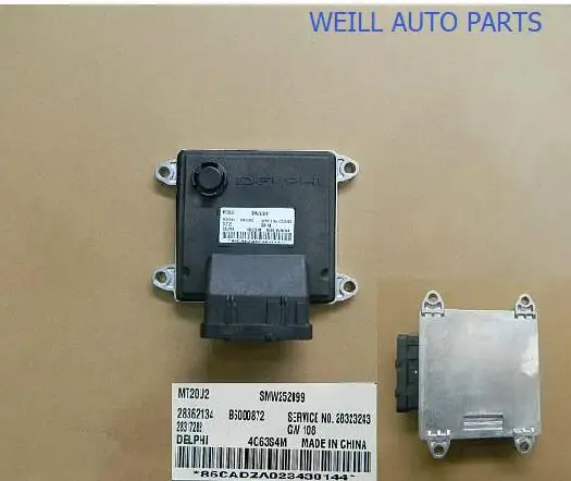 WEILL оригинальный двигатель Great Wall Haval 4G63 egine части впрыска ECU SMW252099|Компьютеры
