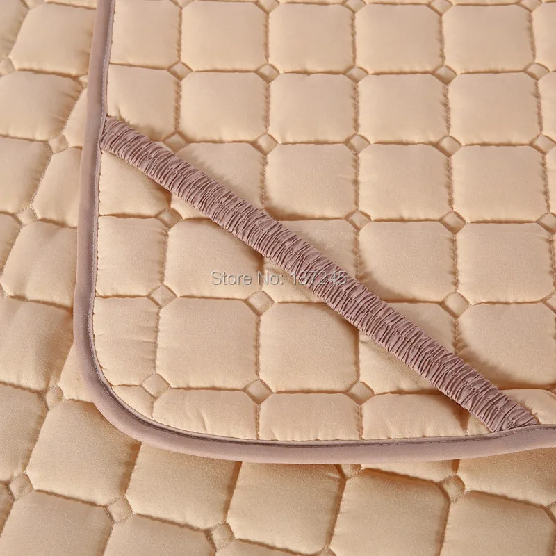 Стеганый чехол для матраса однотонная многоцветная шлифовальная ткань из