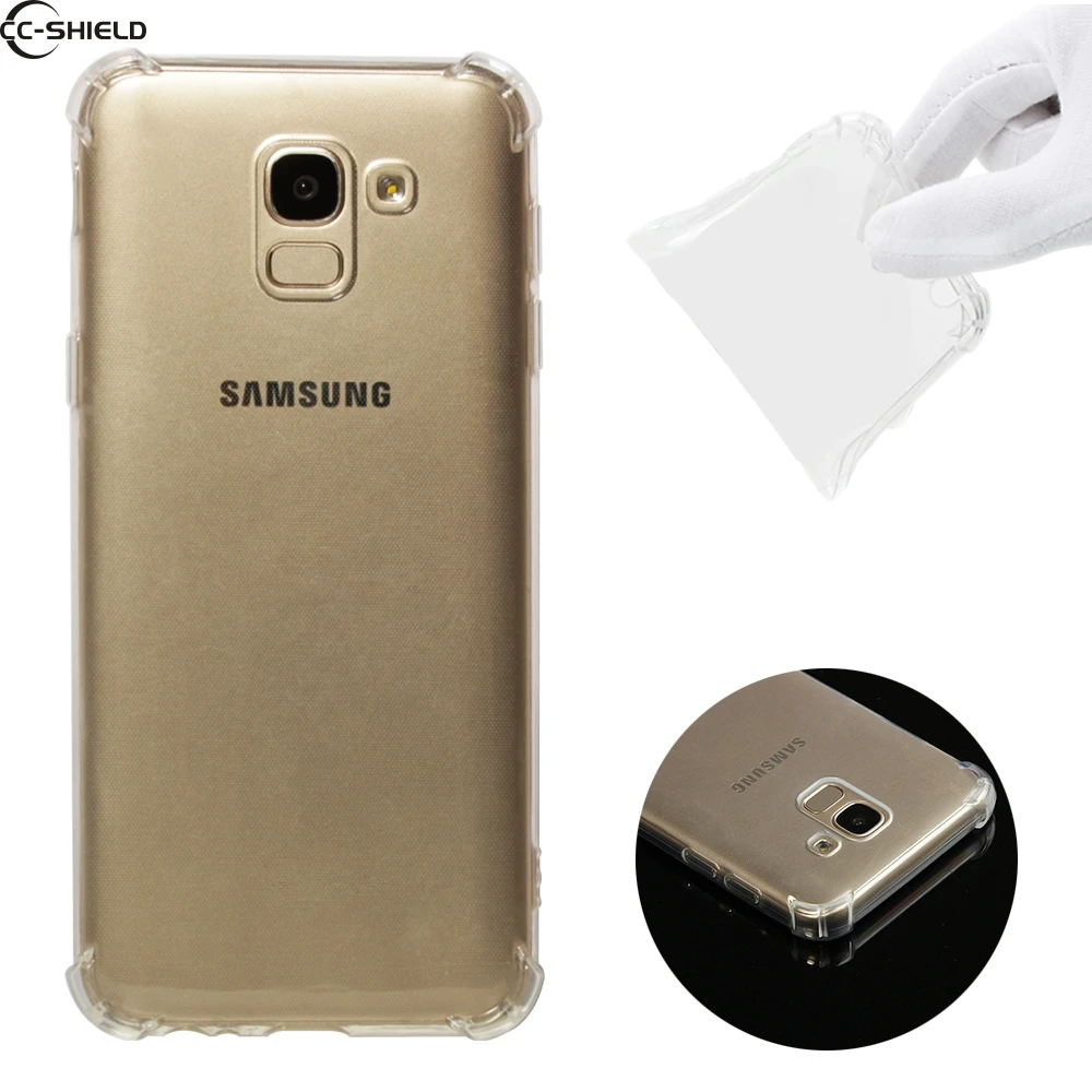 Мягкий чехол для Samsung Galaxy J6 J 6 2018 SM J600 J600F J600F/DS SM-J600F SM-J600F/DS ультратонкий прозрачный