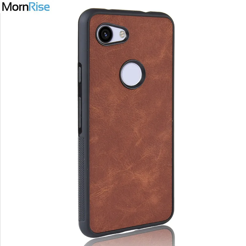 Новая мода обложка на заднюю панель из искусственной кожи для Google Pixel 3A XL