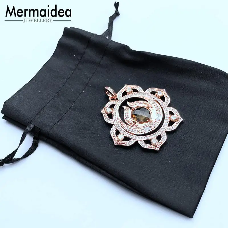 Подвески из кристаллов SPLENIC CHAKRA модные ювелирные украшения с посеребренным