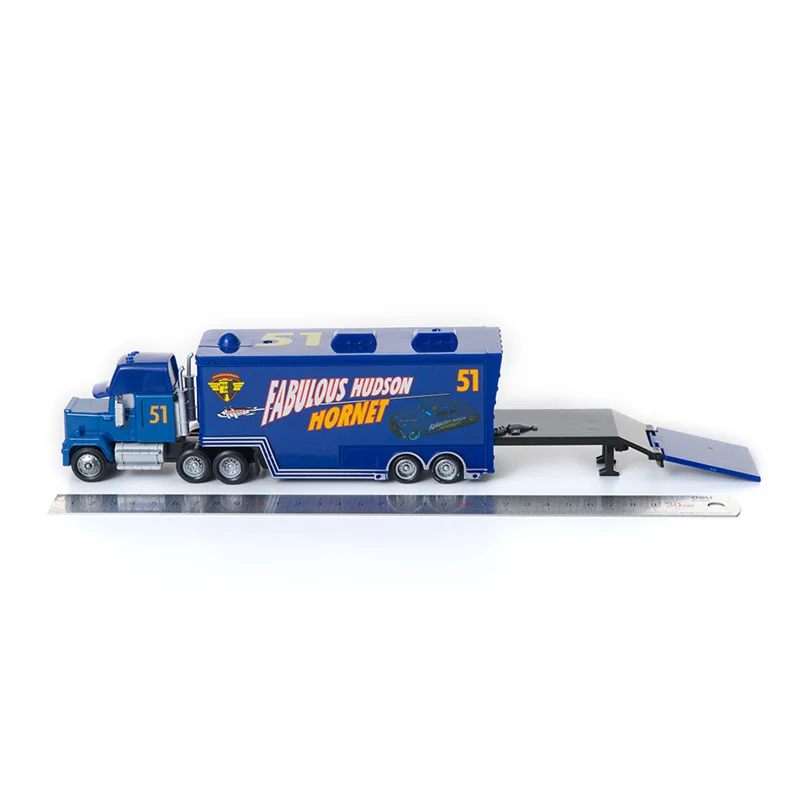 Disney Pixar Cars 2 3 игрушки № 35 грузовик молния McQueen Джексон шторм Рамирез Мак дядюшка 1:55 литой модельный автомобиль игрушка детский подарок
