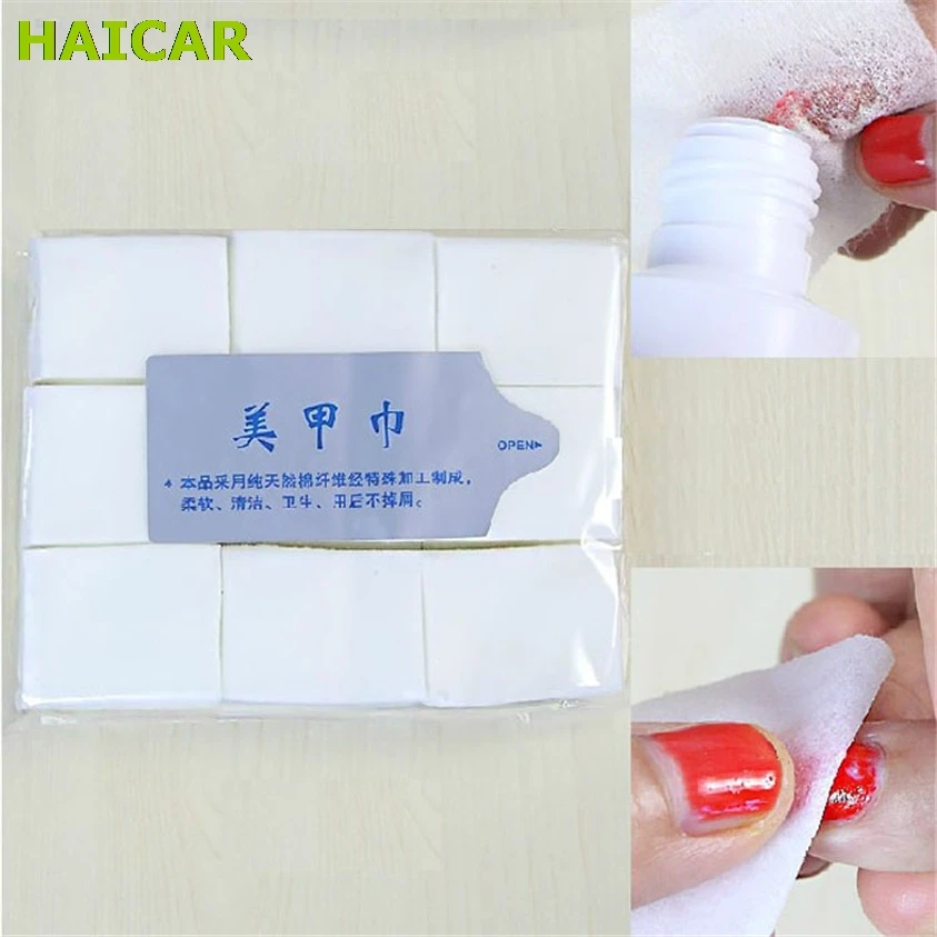 1000 шт. салфетки для снятия лака ногтей|nail clean paper|manicure padnail art pads |