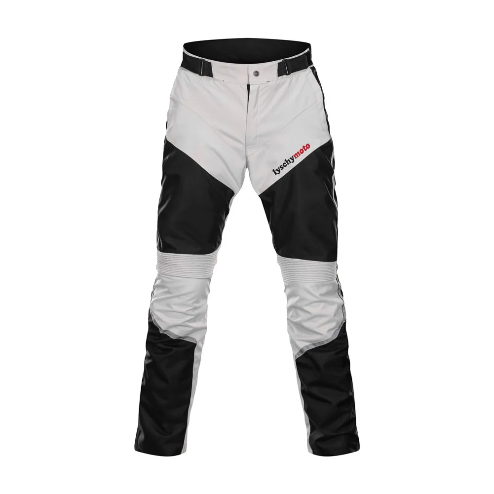 Gray Pants LYSCHY мотоциклетная куртка для езды на мотоцикле, светоотражающая бронежилет, пальто, костюм для защиты, Мужская гоночная одежда, куртки, штаны - Цвет: Gray Pants