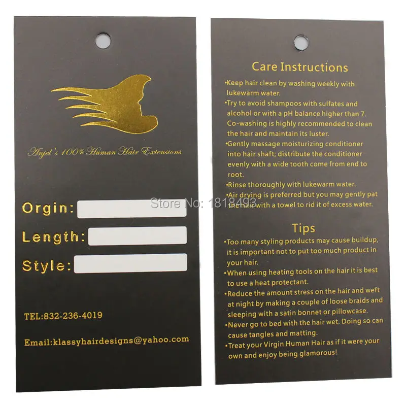 Бесплатная доставка сверхпрочных ярлыков с золотым тиснением/карточек из бумаги плотностью 300 г/м²/печать названия бренда одежды/этикетки для одежды/1000 штук в партии.