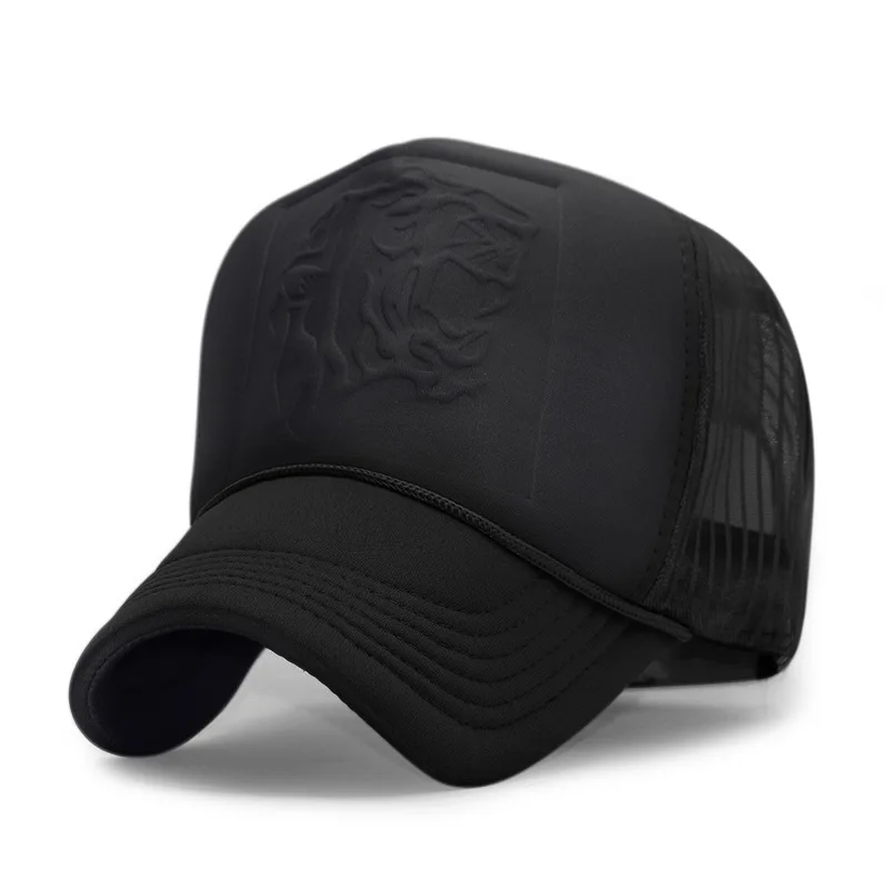 Взрослых Trucker Кепки Для мужчин и Для женщин хип-хоп панк-рок Snapback Шапки мужские летние Зонт Mesh Бейсбол шляпа 20 Цвета - Цвет: A20