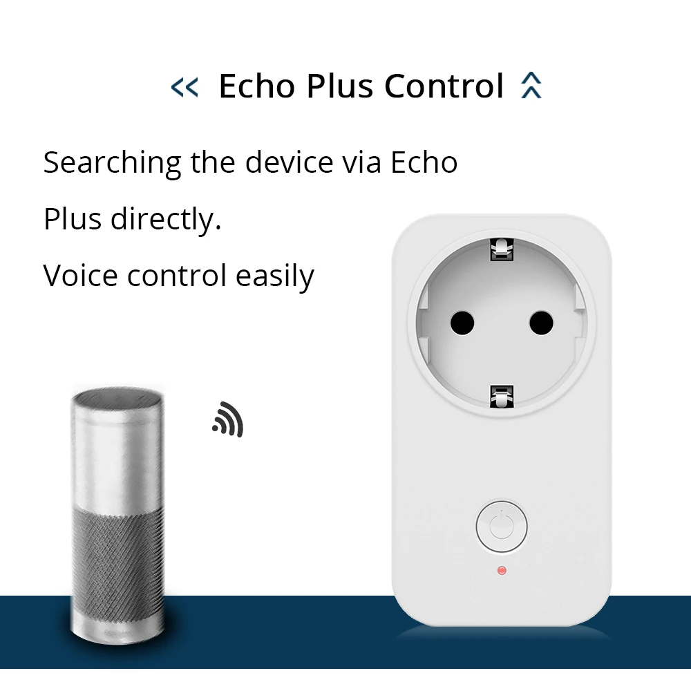 ЕС розетка SamrtThings телефон приложение дистанционное управление Echo плюс умный гаджет переключатель беспроводной разъем Zigbee 3,0 110~ 250 В электрическая вилка
