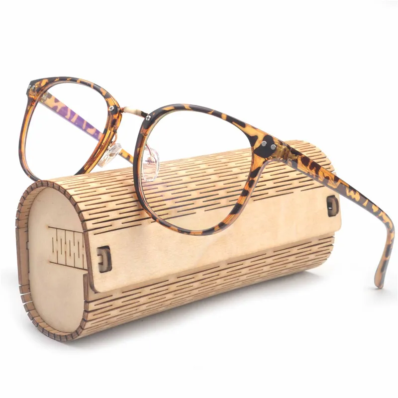 Очки MINCL в классической оправе для мужчин и женщин круглые металлические