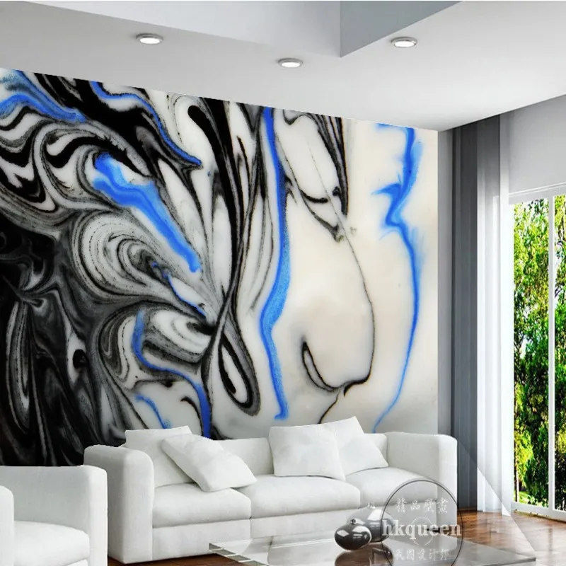 Фотообои Европейская мраморная текстура абстрактная Ретро масляная фотография