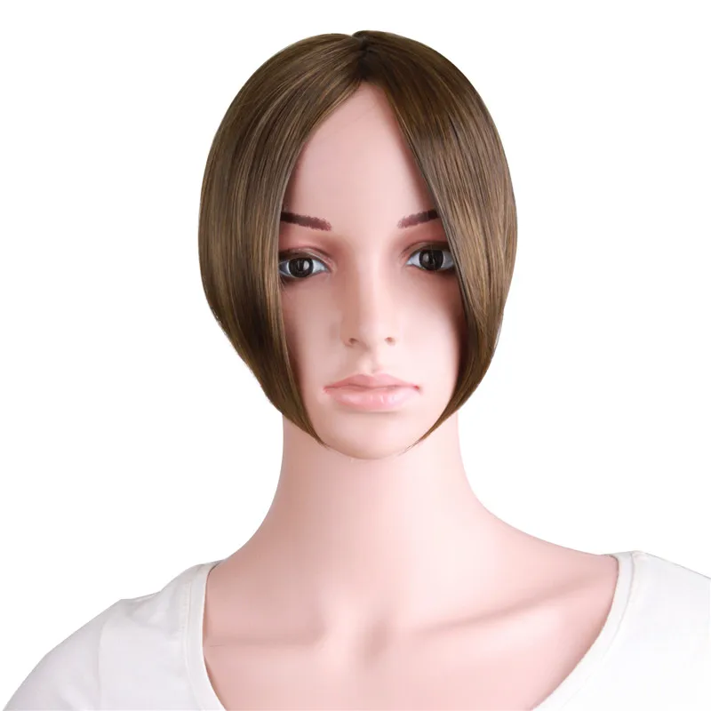 MapofBeauty 7&quot8&quot9&quot Short Front Straight Neat Bangs Clip in Hair Extensions For Women Synthetic Natural Extension Bang - купить по