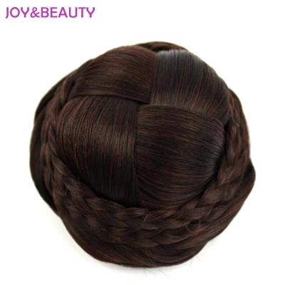 JOY& BEAUTY заколка для волос шиньон пончик ролик булочка шиньон синтетический шиньон 3 цвета доступны - Цвет: P4/27