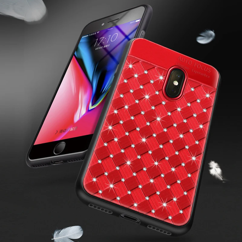 YonLinTan Алмазный чехол для Samsung galaxy j3 2017 Pro j330 блестящий роскошный черный задней