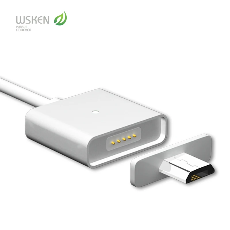 Original Wsken Micro USB cable charger cable For Android Universal Magnetic cable For huawei  ZTE XiaoMi high speed smart phone