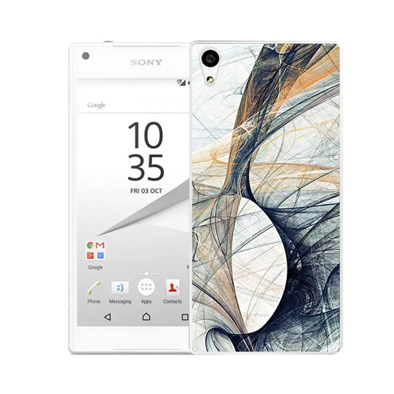 Qmswei ТПУ прозрачный мягкий чехол для телефона sony Z3 Z2 Z5 Z4 мост кошачий звездного