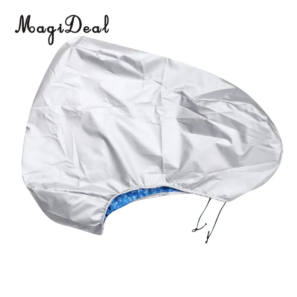 MagiDeal 5-150hp полный внешний мотор для лодки Крышка двигателя пыль дождь УФ Защита от солнца Щит Аксессуары-выберите размеры и цвета - Цвет: Size 3 Silver
