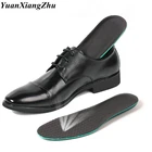 Мягкие дышащие кожаные стельки, моментально впитывающие пот, стельки для обуви, мужские кожаные стельки, стельки для ухода за ногами, PD-1, 1 пара