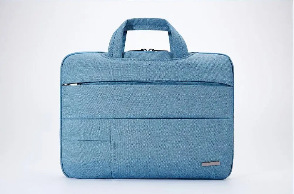 handbag blue Сумка KALIDI для ноутбука 13,3 14 15 15,6 дюймов Сумка для ноутбука Macbook Air Pro 11 13 15 Dell Asus hp acer чехол для ноутбука водонепроницаемый - Цвет: handbag blue