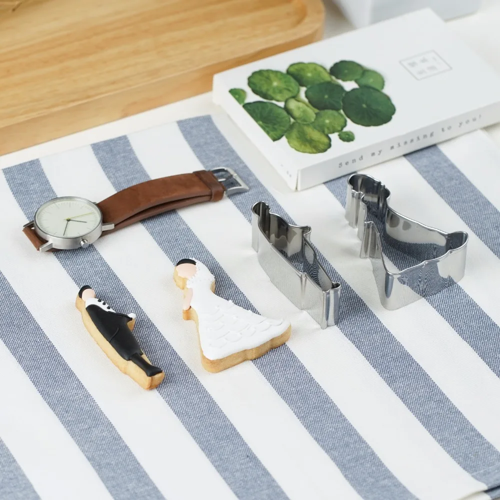 Резцы для свадебного печенья Резчики в форме сердца на День святого Валентина