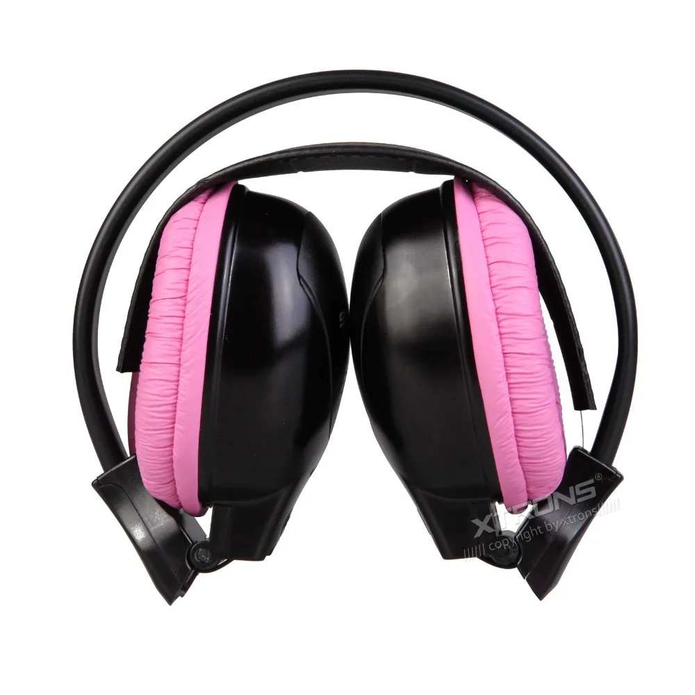 Dual Channel Wireless IR Headphones for Car Headrest DVD &amp TV PC MP3 Children with Pink Color | Автомобили и мотоциклы