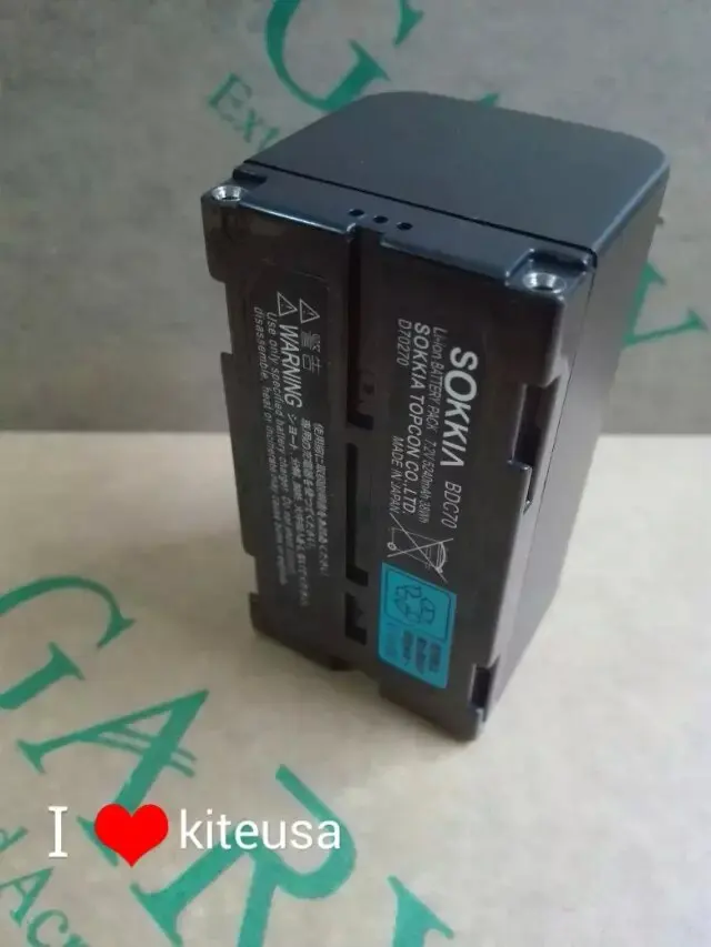 

Brand new samsung battery cell topcon BDC70 5240mah Li-ion battery for SOKKIA total Station and GPS Surveying instrume