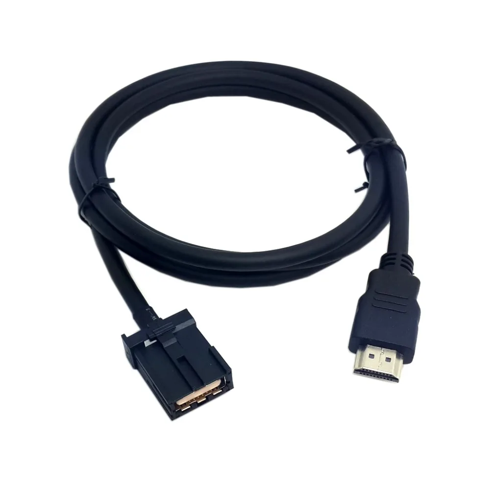 Высокоскоростной HDMI 1.4 Type E штекер к A Видео Аудио кабель 1 5 м автомобильное
