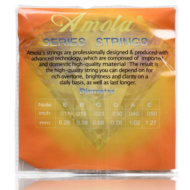 Amola A110 011 050 Акустическая гитара аксессуары струны Запчасти|instrument accessories|musical instrument