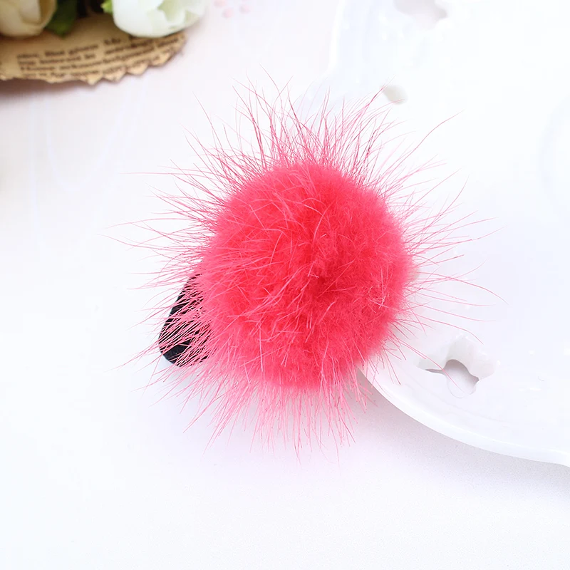 Детские резинки для волос M MISM розовые с помпоном аксессуары | Детская одежда и