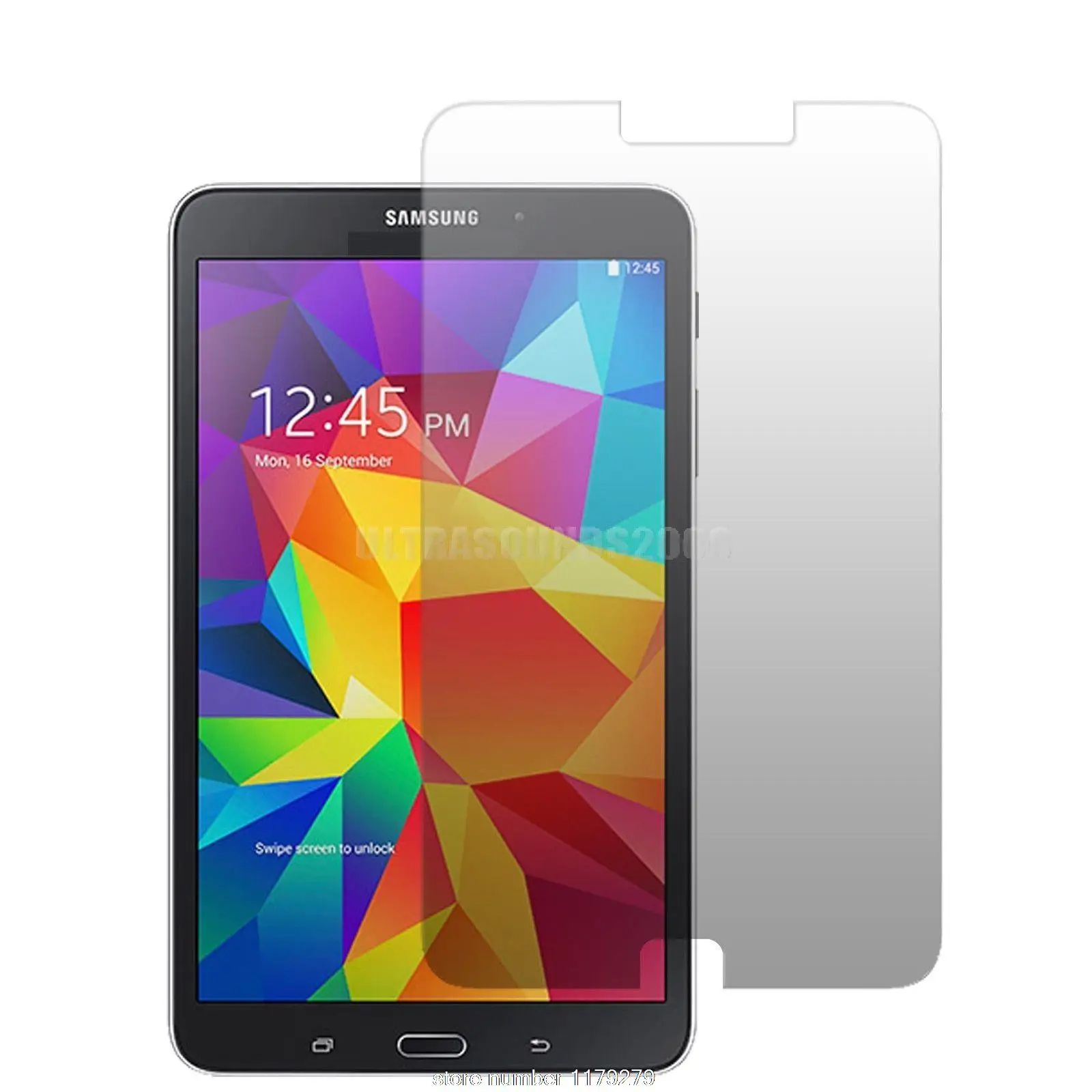 2015 прозрачная защитная пленка для Samsung Galaxy Tab 4 8 0 SM-T335 T330 2 ⑤ упак. |